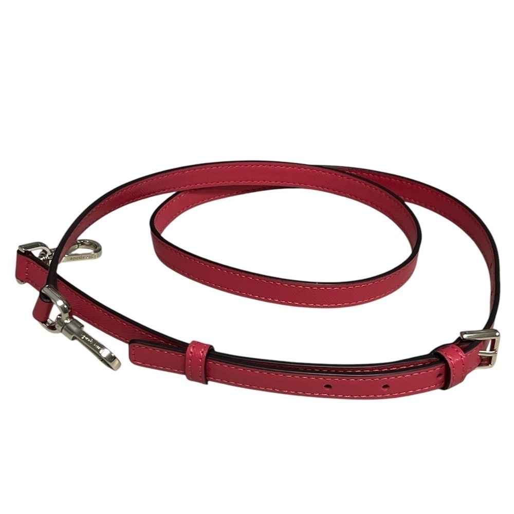 KATE SPADE Saffiano Leather with Silvertone Hardware Bag Strap